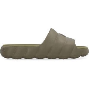 MONCLER Contoured Molded Slide Sandal Men GREEN Sandals